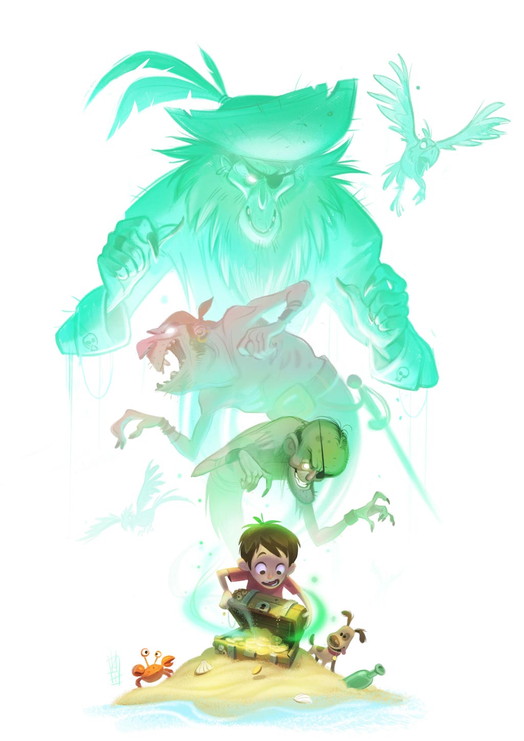 Cursed Treasure - illustration