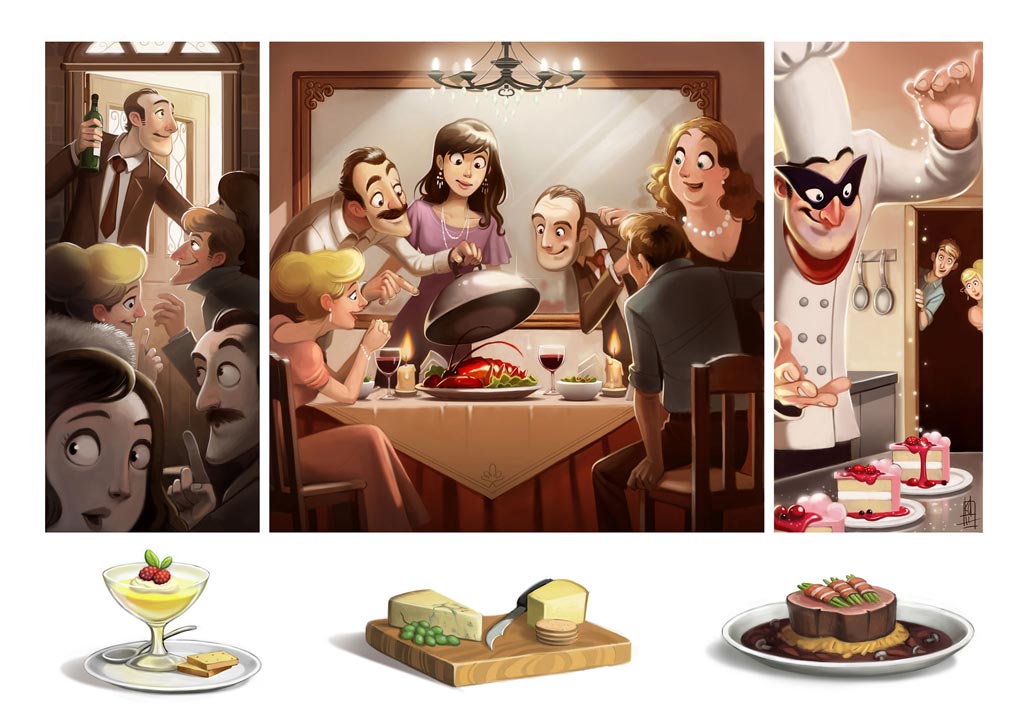 Secret Suppers - illustration